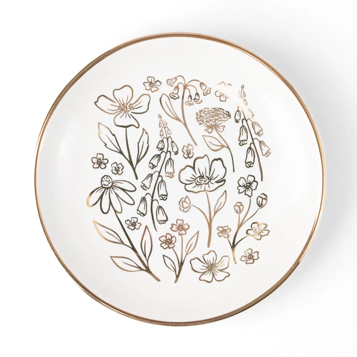 Trinket Dish | Pressed Floral