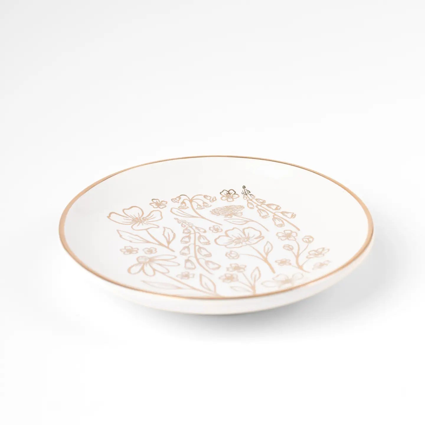Trinket Dish | Pressed Floral