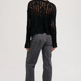 Open Knit Pullover image 1