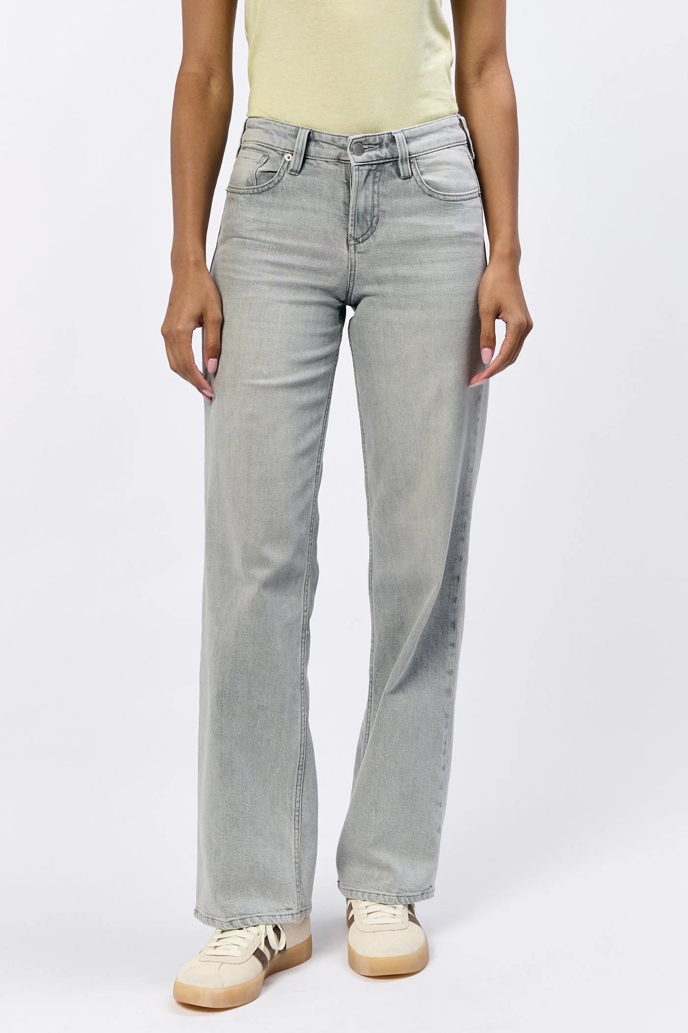 Taylor Straight Leg Jeans - Dovey image 1
