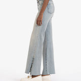 Meg High Rise Split Ankle Flares image 1