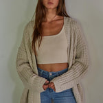 The Reggie Waffle Cardigan image 2