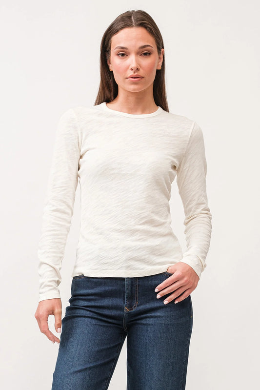 Nina Crew Neck Classic Fit Long Sleeve image 0