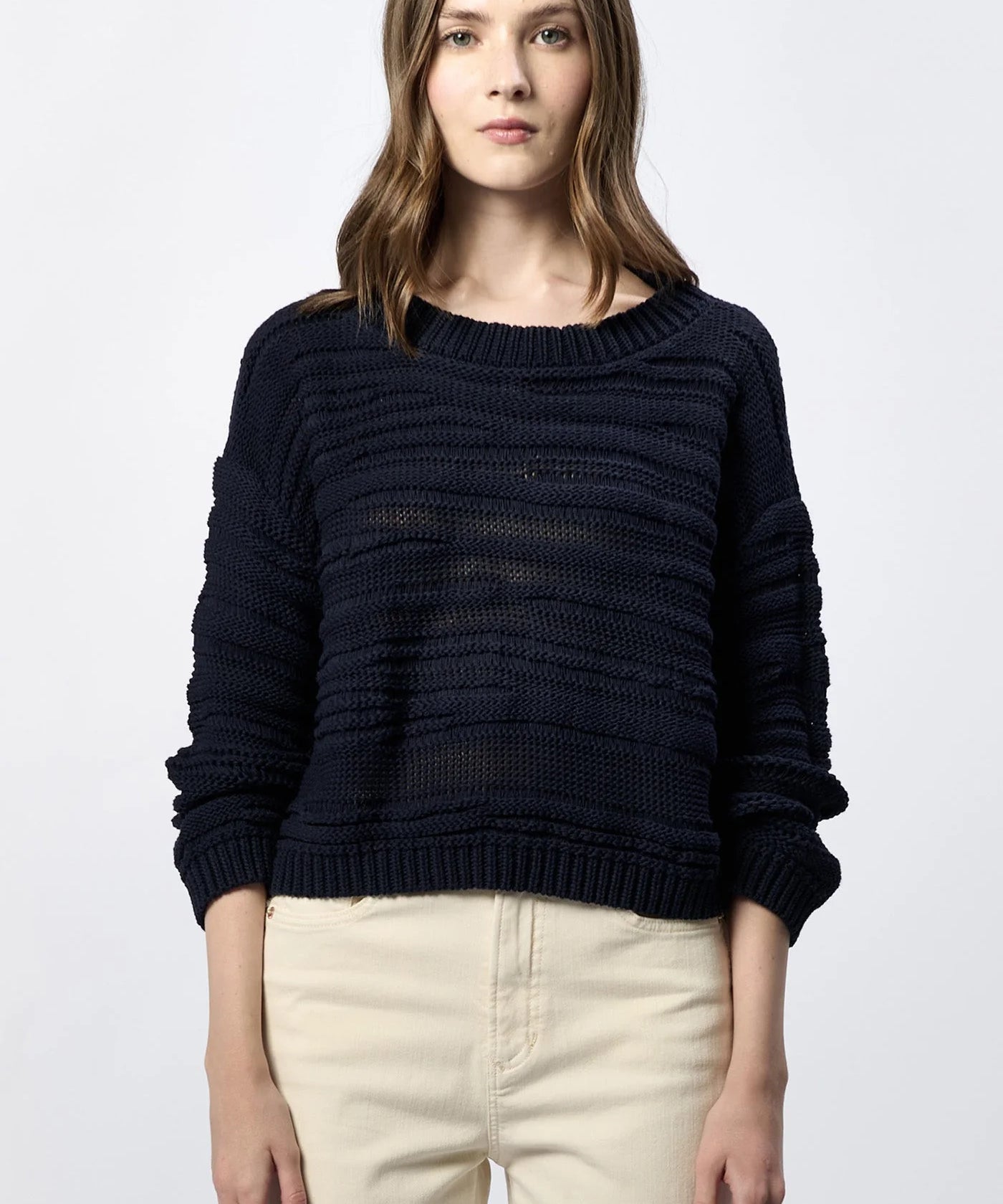 Anneli Crew Neck Relaxed Fit Sweater image 0