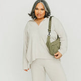 Brixley Crescent Bag | Basil