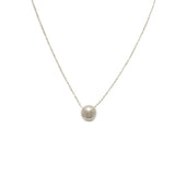 Silver Ball Necklace image 0