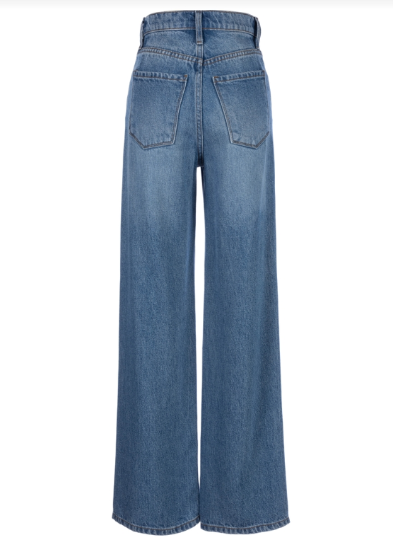 Jodi Wide Legs with Hidden Button Fly image 1
