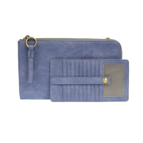 Karina Convertible Wristlet and Wallet | Peri Blue