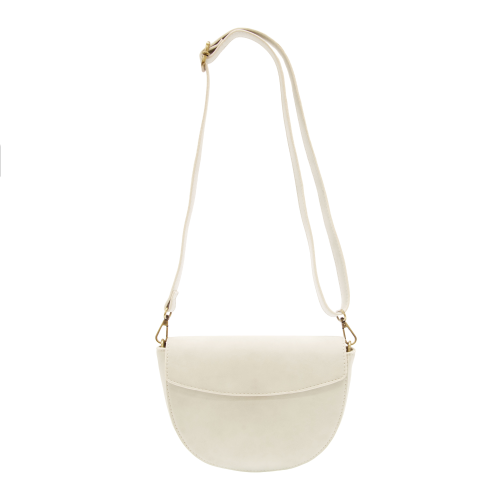 Luna Crescent Crossbody | White