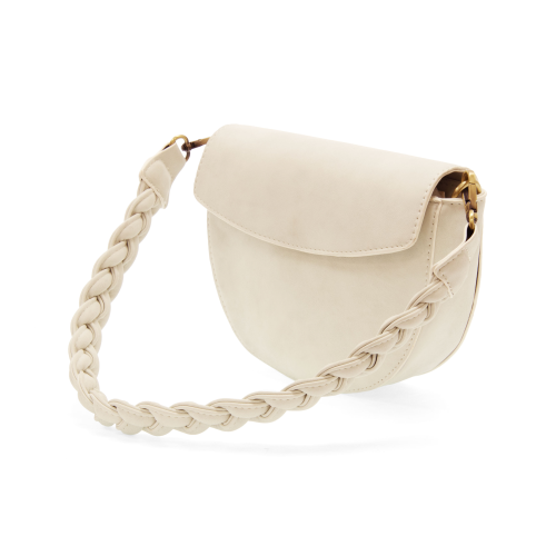 Luna Crescent Crossbody | White