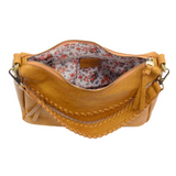 Cassidy Whipstitch Convertible Crossbody