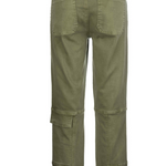 Elizabeth High Rise Straight Legs - Olive image 2