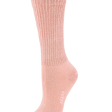 Rib Knit Organic Cotton Crew Socks image 0