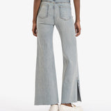 Meg High Rise Split Ankle Flares image 2