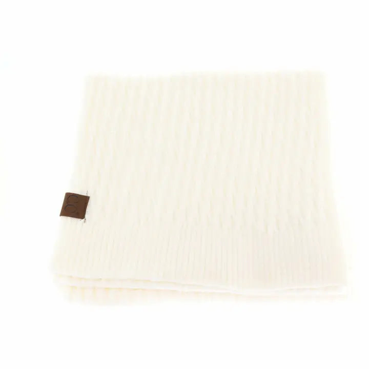 Solid Honey Comb Scarf image 1