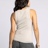 Edlin Tank - Taupe Heather