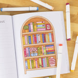 All Booked Up Coloring Book | Bookish & Reading