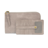 Karina Convertible Wristlet and Wallet | Grey