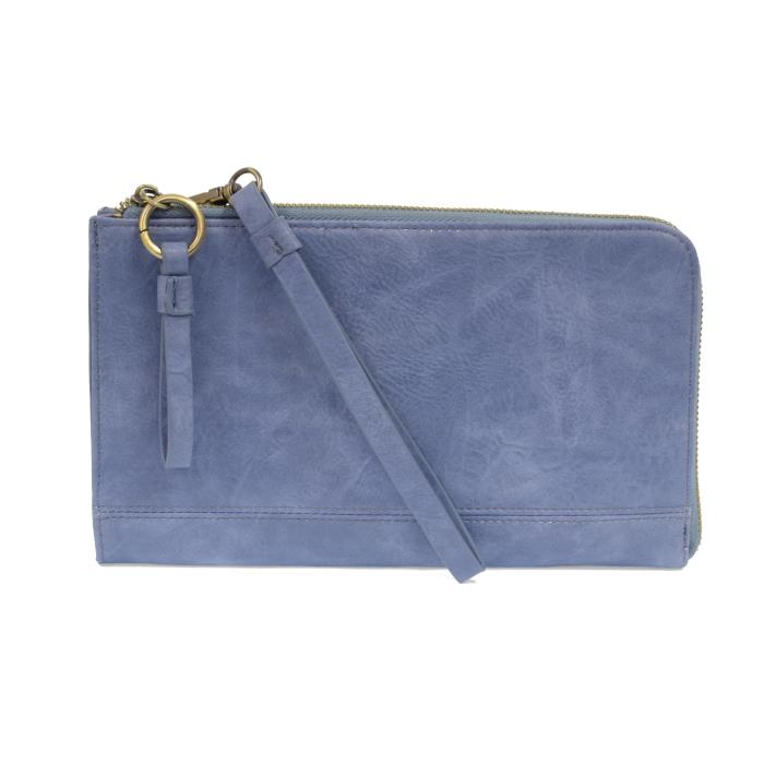 Karina Convertible Wristlet and Wallet | Peri Blue