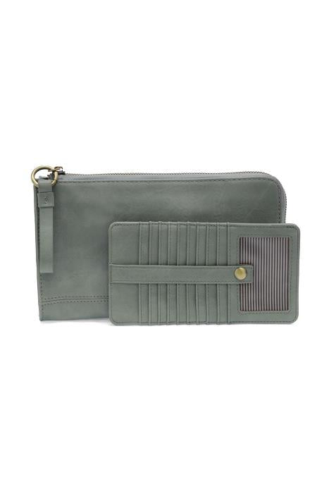 Karina Convertible Wristlet and Wallet | Light Blue
