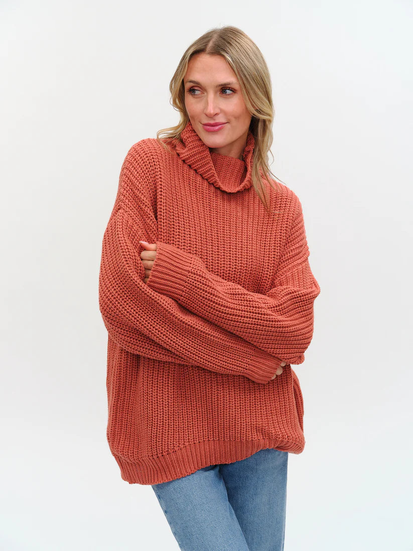 Delaney Sweater - Clay