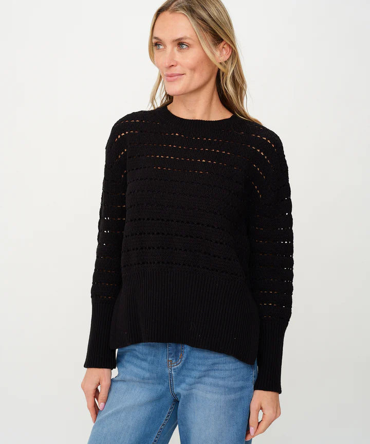 The Jaden Sweater - Black