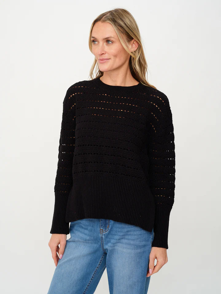 The Jaden Sweater - Black
