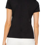 Short Sleeve Crew Neck Tee - Black