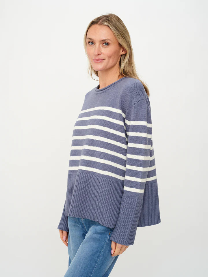 Geralyn Sweater - Storm Blue